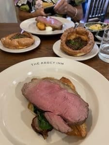 The Abbey Inn Byland Sunday Lunch