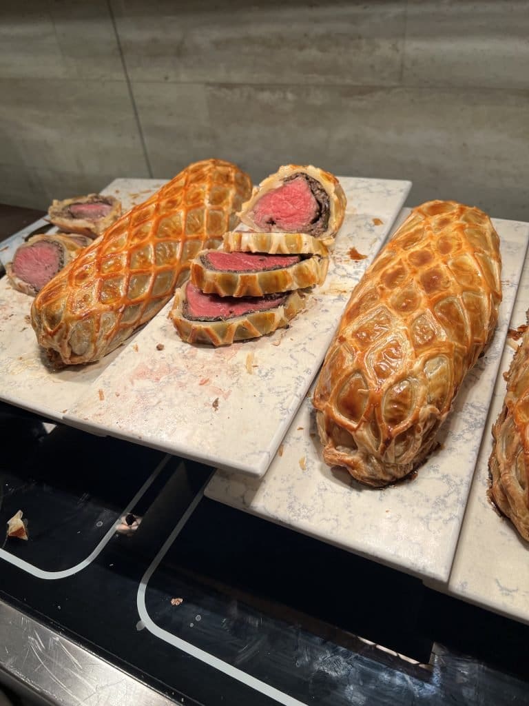 Beef Wellington at the Buffet